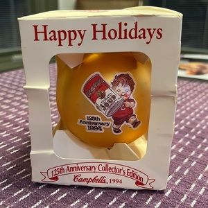 1994 Collector’s Edition Campbell Soup ornament - 125 Anniversary Edition